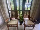 Set of 4 Teak Wood Chairs