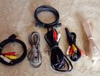 Set of Audio/ Video Connector Cables