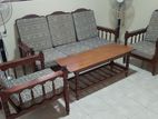 Teak Settee Set
