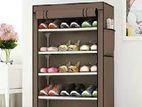 Shoe Rack - 6 Layer Cloth Cover Up