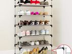 Shoe Rack - 6 -Layer Steel -Easy to fix