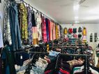 Shop Clearance! රෙදි කඩේ මුළු ඇඳුම් Stock එකම එකපිටින් Sale!