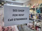 SHOP FOR RENT IN RAJAGIRIYA