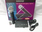 Shure Sh- 200 Wireless Single Hand Microphone Quartz Locked Receiver