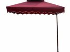 Side Pole Square Umbrella 2.4m X