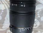 Sigma 18- 250 mm with lens hood