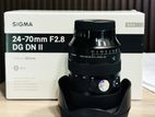 Sigma 24-70 F/2.8 Dg-Dn Ii Sony Lens