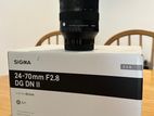 Sigma 24-70mm f/2.8 DN II Art Lens