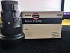 Sigma 24mm Lens (e Mount)