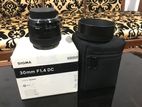 Sigma 30mm Art Lens