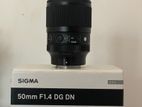 Sigma 50mm 1.4 DG DN