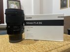 Sigma 50mm Art 1.4 Lens