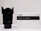 SIGMA 50mm F14 DG DN Art Lens Sony E Mount