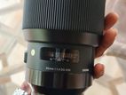 Sigma 85 Mm 1.4 F Art Lens