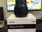 Sigma 85mm 1.4 Nikon Mount