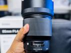 Sigma 85mm 1.4F ART Lens Full Set Box Pouch Canon Mount