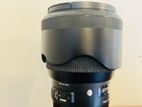 Sigma 85mm 1.4f Lens