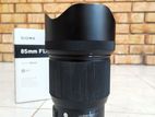 Sigma 85mm F/1.4 Art Lens for Nikon F