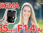 Sigma 85mm f/1.4 Canon/Nikon/Sony Mounts for Rent