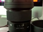 Sigma Art 105mm 1.4