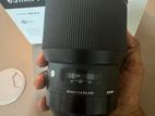 Sigma DG 1.4 Art Lens (E mount ) For sony