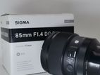 Sigma E Mount 85mm DG-DN f/1.4 Art Lens