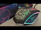 Silent Gaming Mouse with Mat Alcatroz XCraft Pro Tron 5000