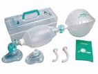 Silicon Resuscitator with Box (ambu Bag)