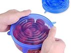 Silicone Food Covers 6pcs Lids