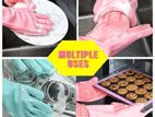 Silicone Hand Gloves Dish wash Safety - Glove
