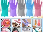 Silicone Hand Gloves Dish wash Safety glove