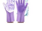 Silicone Hand Gloves- Dish wash Safety glove-