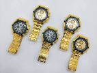 Silver and Gold Color Premium Watchs for Men