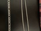 Silver Chain with Braclet