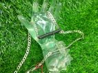 silver chain with pendent