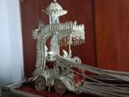 Antique Silver Chariot