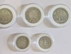 Silver Coins Set