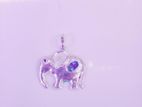 Silver Elephant Pendent