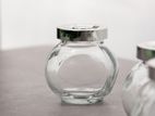 Silver Lid Spice Jar