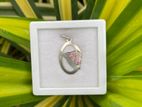 Silver Pendant Natural Gemstones