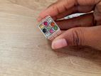 SILVER RING 14G