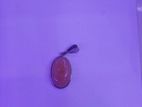 Silver Stone with Pendant