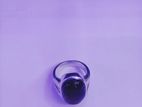 Silver with Stone Ring