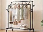 Simple Clothes Floor - Double Drain Rack Single Layer