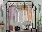 Simple Clothes Floor - Rack Household Indoor Folding- Single Layer