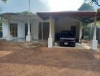 Singal story stand a lone house for rent Gampaha