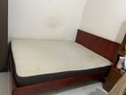 Singer Bed with Spring Mattress Queen Size