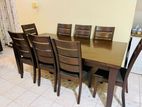 Singer Dining Table with 8 Chairs
