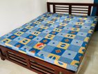 Singer Double Bed with Mattress