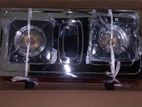 Singer Double Burner Stainless Steel Gas Cooker STT-2BSS-N